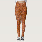 Cowboy Rustikaler Western mit handgefertigtem Lede Leggings (Vorderseite)
