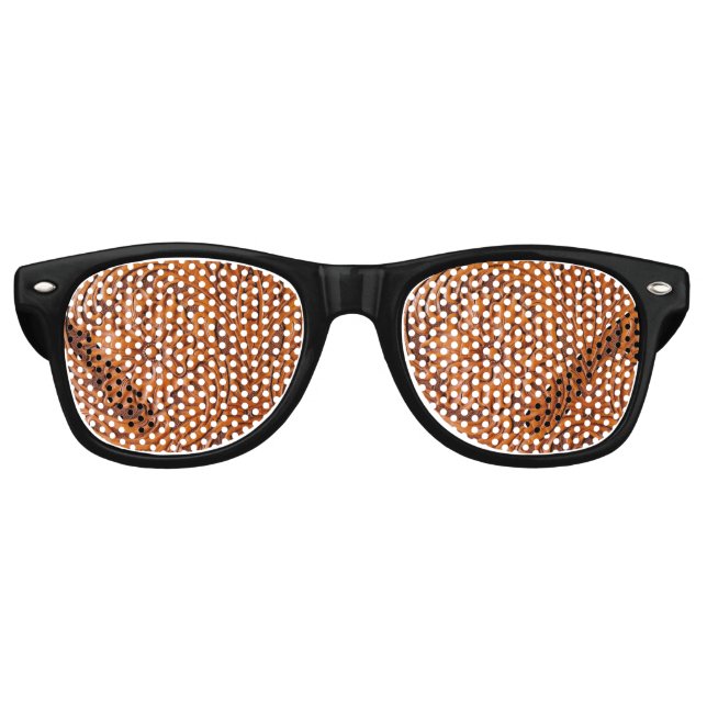 Cowboy Rustikaler Western mit handgefertigtem Lede Partybrille (Vorderseite)