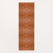 Cowboy Rustikaler Western mit handgefertigtem Lede Yogamatte (Vorderseite)