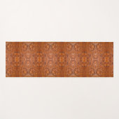Cowboy Rustikaler Western mit handgefertigtem Lede Yogamatte (Vorderseite (Horizontal))