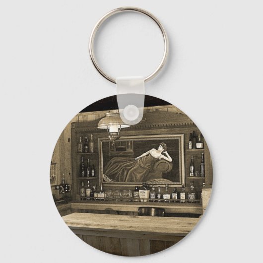 Cowboy Saloon Schlüsselanhänger (Vorderseite)