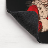 Cowboy Santa Claus Merry Christmas Western Country Mousepad (Ecke)