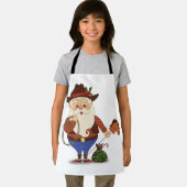 Cowboy Santa Claus Schürze (Insitu)