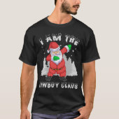 Cowboy-Santa-Claus T-Shirt (Vorderseite)