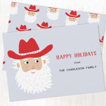 Cowboy Santa Claus Weihnachten