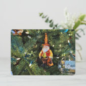 Cowboy Santa Einladung (Stehend Vorderseite)