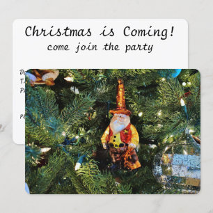 Cowboy Santa Einladung