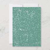 Cowboy Santa Holiday Hoedown Weihnachts-Party Einladung (Rückseite)