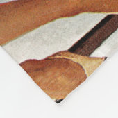 Cowboy schlafend im Schönheits-Salon Fleecedecke (Ecke)