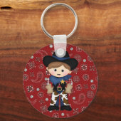 Cowboy Schlüsselanhänger (Vorderseite)