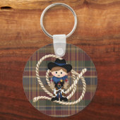 Cowboy Schlüsselanhänger (Vorderseite)