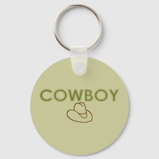 Cowboy-Schlüsselanhänger Schlüsselanhänger (Vorderseite)