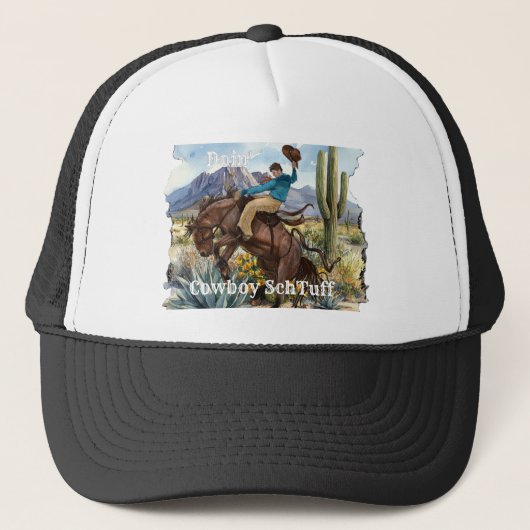 Cowboy SchTuff  Truckerkappe (Vorderseite)