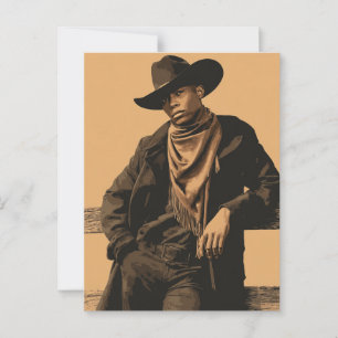 COWBOY-SCHWUNG #2 POSTKARTE