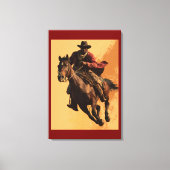 COWBOY-SCHWUNG # 3 LEINWANDDRUCK (Vorderseite)