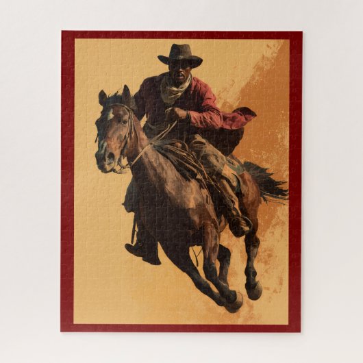 COWBOY-SCHWUNG # 3 PUZZLE (Vertikal)