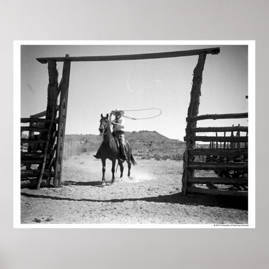 Cowboy-Seil Poster (Vorne)