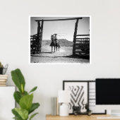 Cowboy-Seil Poster (Heimbüro)