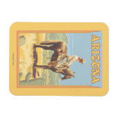 Cowboy (Seitenansicht)Arizona Magnet (Horizontal)