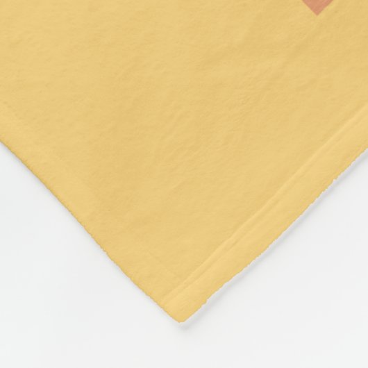 Cowboy (Seitenansicht) Colorado Fleecedecke (Ecke)