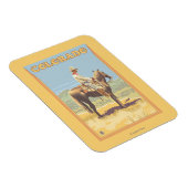 Cowboy (Seitenansicht)Colorado Magnet (Rechte Seite)