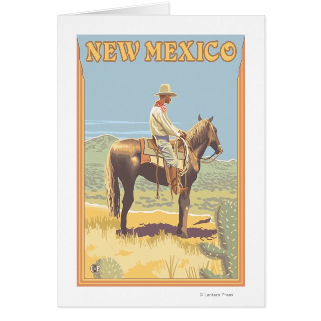Cowboy (Seitenansicht)New Mexico (Vorne)