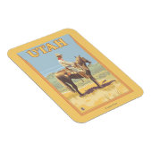 Cowboy (Seitenansicht)Utah Magnet (Rechte Seite)