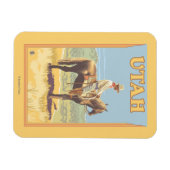 Cowboy (Seitenansicht)Utah Magnet (Horizontal)