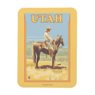 Cowboy (Seitenansicht)Utah Magnet