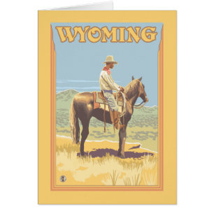 Cowboy (Seitenansicht)Wyoming