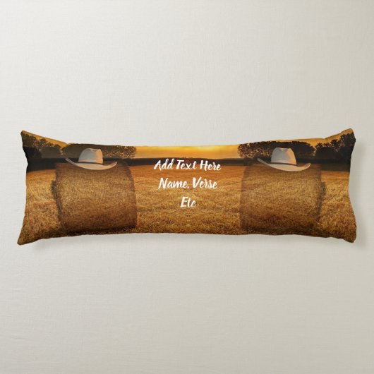 Cowboy Seitenschläferkissen (Vorderseite)