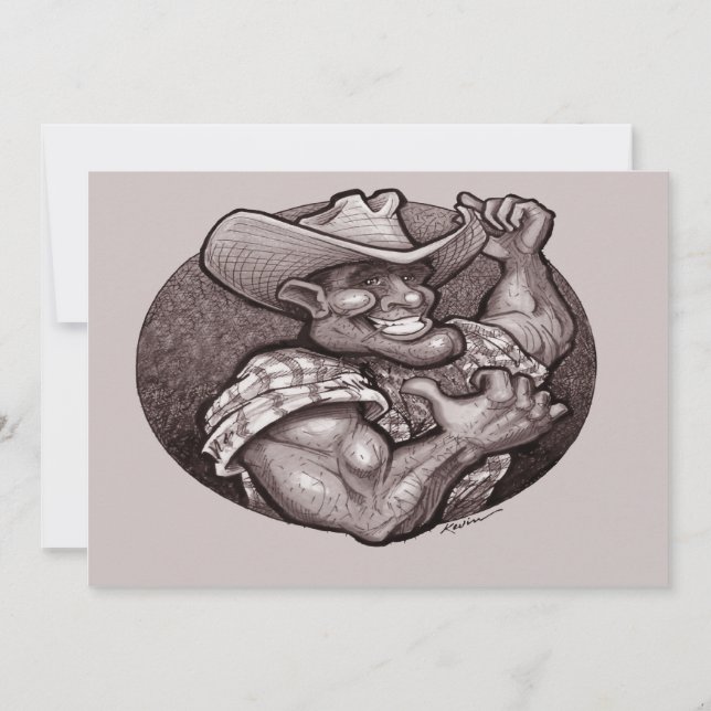 Cowboy Sepia (Vorderseite)