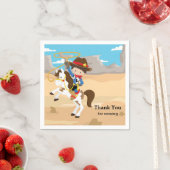 Cowboy Serviette (Beispiel)