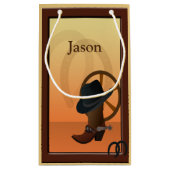 Cowboy SGB Kleine Geschenktüte (Rückseite)