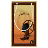 Cowboy SGB Kleine Geschenktüte (Vorderseite)