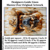 Cowboy Sheriff Bulldog Hund in Hat DD4 Decoupage Seidenpapier