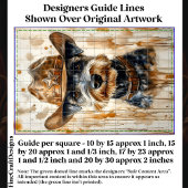 Cowboy Sheriff Schnauzer Hund in Hat DD7 Decoupage Seidenpapier