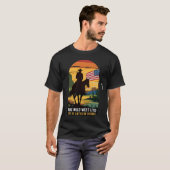 Cowboy-Shirt schwarz T-Shirt (Vorne ganz)