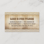 Cowboy Shoes Western Country Visitenkarte (Rückseite)