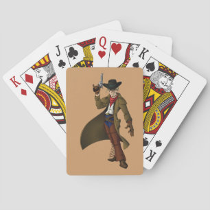 Cowboy Shooter Playing Cards Spielkarten