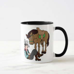 Cowboy Siesta Ruhpferd Tasse