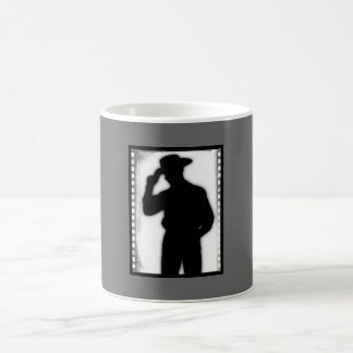 Cowboy-Silhouette Kaffee-Tasse Kaffeetasse