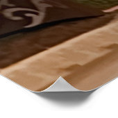 Cowboy Silohuette Poster (Ecke)