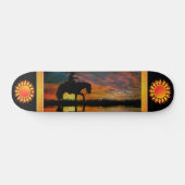 Cowboy Skateboard (Horizontal)