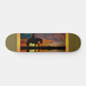Cowboy Skateboard (Horizontal)