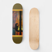 Cowboy Skateboard (Vorderseite)