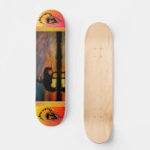 Cowboy Skateboard (Vorderseite)
