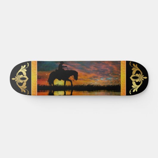 Cowboy Skateboard (Horizontal)
