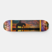 Cowboy Skateboard (Horizontal)