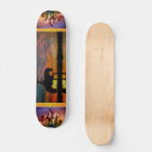 Cowboy Skateboard (Vorderseite)